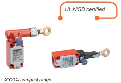 Schneider Electric XY2C Emergency Stop Rope Pull Switches